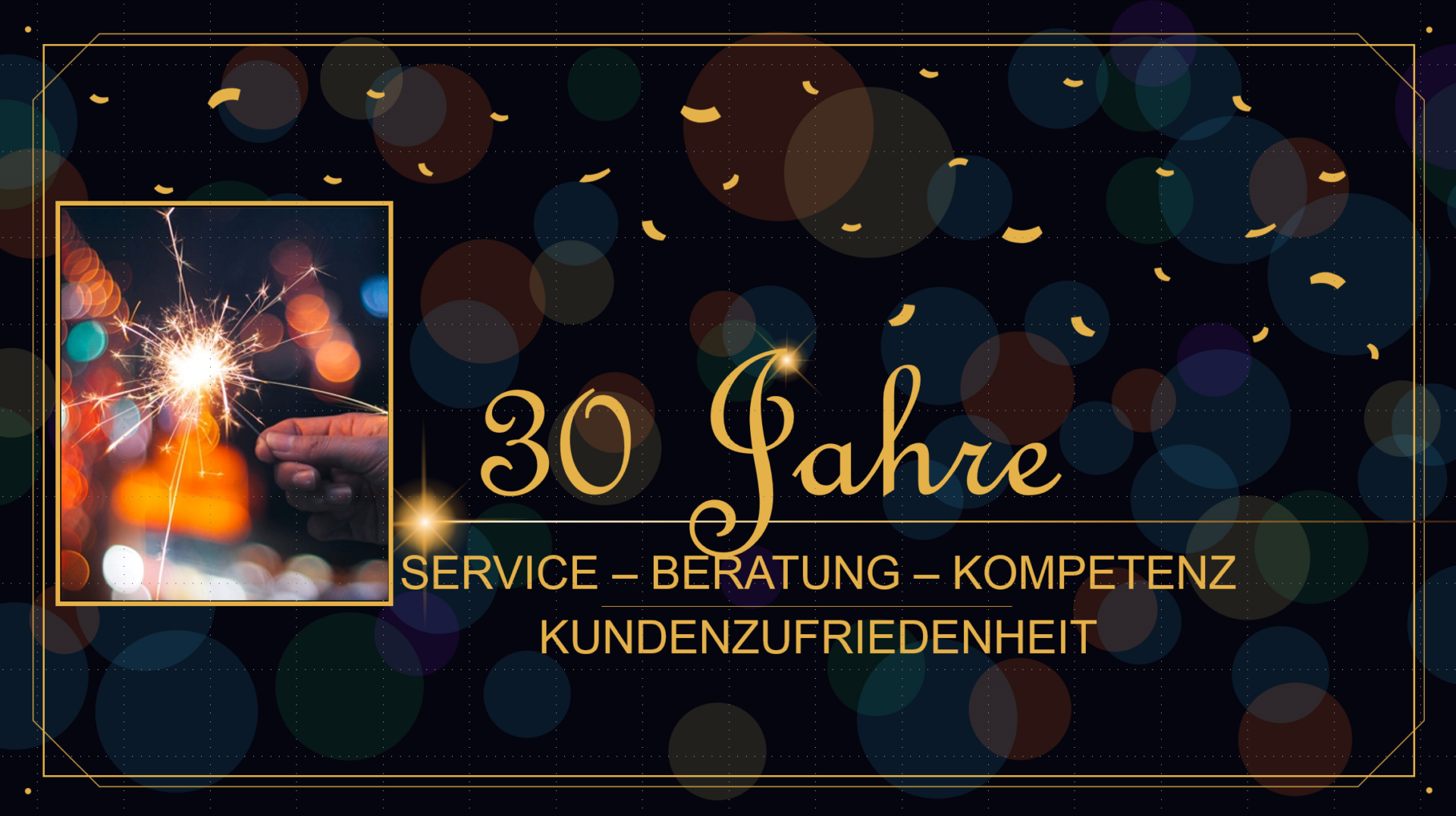 Wir feieren heute unser 30jähriges Firmenjubiläum DYNAbit