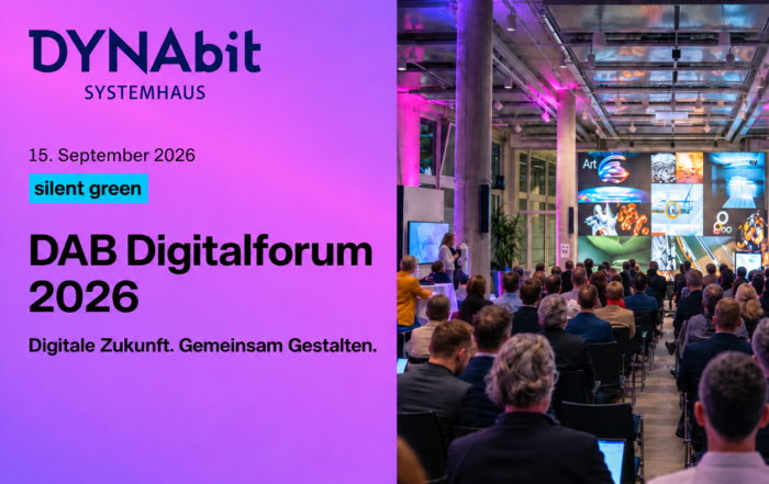 DYNAbit beim DAB Digitalforum in Berlin: Austausch, Live-Demos und neue Impulse
